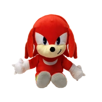 KNUCKLES Sonic The Hedgehog Floppy Reg Beanie Baby