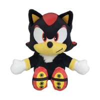 SHADOW Sonic The Hedgehog Floppy Reg Beanie Baby