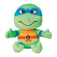 LEONARDO Teenage Mutant Ninja Turtles Blue Floppy Reg Beanie Baby