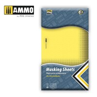 Ammo by MIG Accessories Masking Sheets (x5 sheets, 280mm x 195mm, adhesive)
