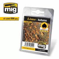 Ammo by MIG Dioramas - Leaves - Lime - Autumn