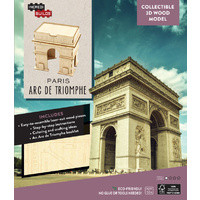 Incredibuilds Paris Arc De Triomphe 3D Wood Model