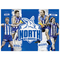 AFL Puzzle 1000pcs North Melbourne Kangaroos 4 Player Jigsaw Puzzle