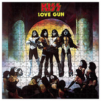 Licensed Puzzle 1000pcs KISS Love Gun Jigsaw Puzzle