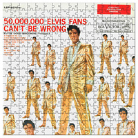 Licensed Puzzle 1000pcs Elvis Presley Gold Album Jigsaw Puzzle