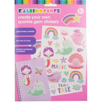 Kaleidoscope Make Your Own Sparkle Gem Keychain