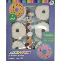 Kaleidoscope Paint Your Own Plaster Donuts