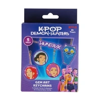 Kpop Gem Art Keychains 5pk