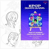 Kpop Paint by Numbers 20x20 Canvas & Easel 2026