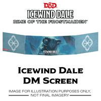 Dungeons & Dragons Icewind Dale Rime of the Frostmaiden DM Screen