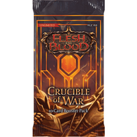 Flesh and Blood TCG Crucible of War Unlimited Booster (One Only)