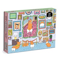 Galison Museum of the Corgi 1000pc Jigsaw Puzzle