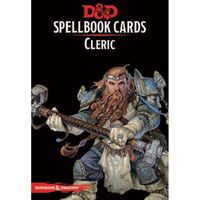 Dungeons & Dragons Spellbook Cards Cleric Deck (149 Cards) Revised 2017 Edition