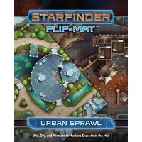 Starfinder RPG Flip Mat Urban Sprawl