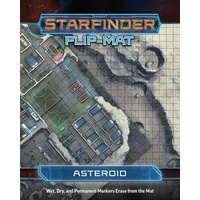 Starfinder Flip Mat Starship Asteroid