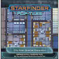 Starfinder RPG Flip Tiles: City Alien Quarter Expansion