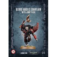 Warhammer 40k: Blood Angels Chaplain With Jump Pack