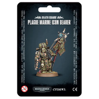Warhammer 40K: Death Guard Plague Marine Icon Bearer