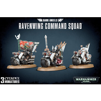 Warhammer 40k Dark Angels Ravenwing Command Squad 2017