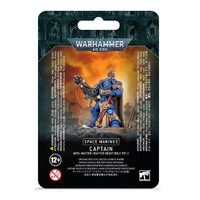 Space Marines Captain in Gravis Armour With Master-Crafted Bolt Rifle
