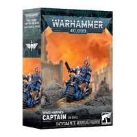 Space Marines Captain On Bike