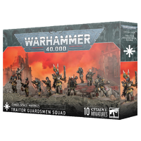 Warhammer 40k: Chaos Space Marines Traitor Guardsmen Squad