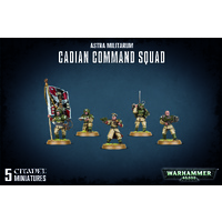 Warhammer 40k: Astra Militarum Cadian Command Squad