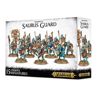 Warhammer Age of Sigmar: Seraphon Saurus Guard