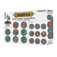 Warhammer Age of Sigmar: Shattered Dominion 25 & 32mm Round Bases