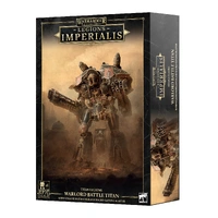 Legions Imperialis Warlord Titan with Volkite Destructor and Macro-Gatling Blaster