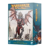 Warriors Of Chaos Lord on Chaos Dragon