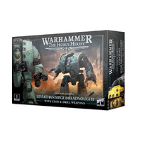 Horus Heresy: Legiones Astartes Leviathan Dreadnaught With Claw And Drill Weapons