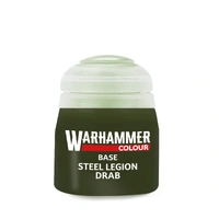 Warhammer Colour Base Steel Legion Drab 12ml