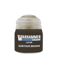Warhammer Colour Layer Gorthor Brown 12ml