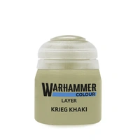 Warhammer Colour Layer Krieg Khaki 12ml