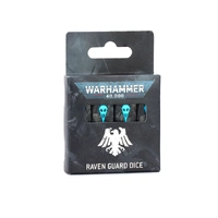 Warhammer 40k: Dice Raven Guard 10E