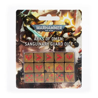 Warhammer 40k: Arks of Omen Dice Sanguinary Guard