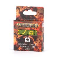 Warhammer Age of Sigmar: Grand Alliance of Destruction Dice