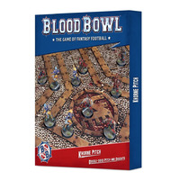 Blood Bowl: Khorne Team Double-sided Pitch and Dugouts Set