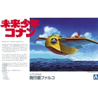 Aoshima 1/72 Future Boy Conan Falco Plastic Model Kit