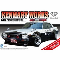 Aoshima 1/24 LB Works Ken Mary 4Dr Patrol Car A001068 Plastic Model Kit