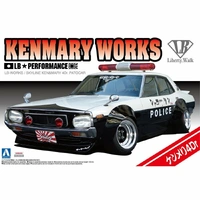 Aoshima 1/24 LB Works Ken Mary 4Dr Patrol Car A001068 Plastic Model Kit
