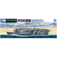 Aoshima 1/700 I.J.N AIRCRAFT CARRIER RYUJO  2nd upgrade(BATTLE SOLONSEA) Plastic Model Kit 001239