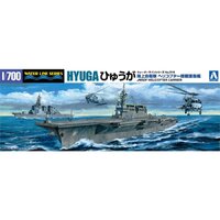 Aoshima 1/700 JMSDF DDH Hyuga Plastic Model Kit