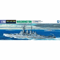 Aoshima 1/700 US Navy Battleship Washington A004601 Plastic Model Kit