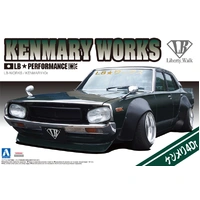 Aoshima 1/24 LB Works Kenmary 4Dr 005127 Plastic Model Kit