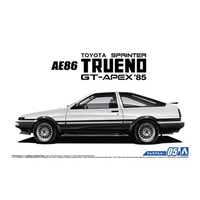 Aoshima 1/24 Toyota AE86 Sprinter Trueno GT-Apex 005156 Plastic Model Kit