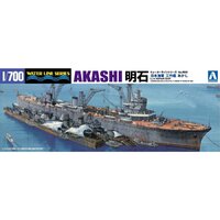 Aoshima 1/700 I.J.N Repair Ship Akashi Plastic Model Kit