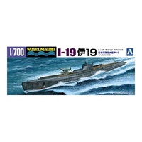 Aoshima 1/700 I.J.N. Submarine I-19 Plastic Model Kit
