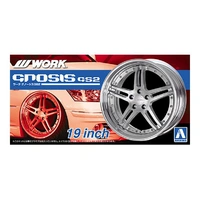 Aoshima 1/24 Work Gnosis GS2 19" Wheel Set for Plastic Models